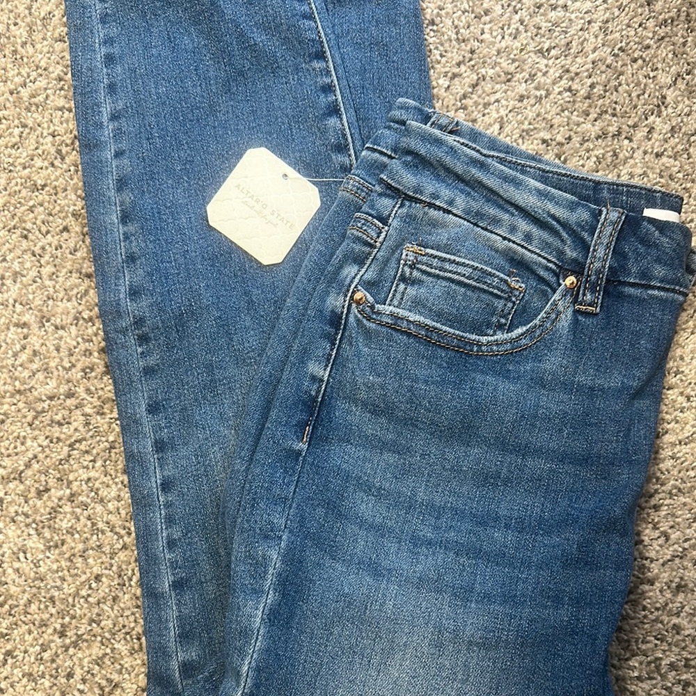 Altar'd State Blue Skinny Jeans